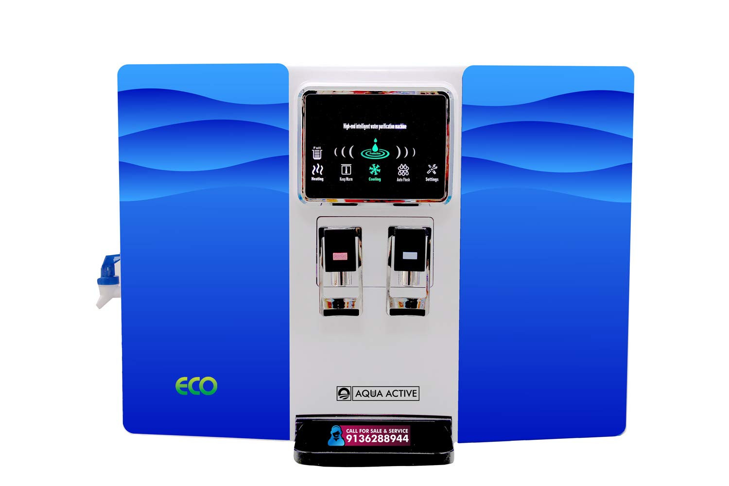 Aqua Active Hot Normal Cold Water Purifier with  RO+UV+TDS-Trade Nepal