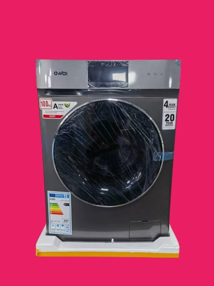 Awai 10 kg Washing Machine Front Load Fully Automatic With DD motor-Trade Nepal