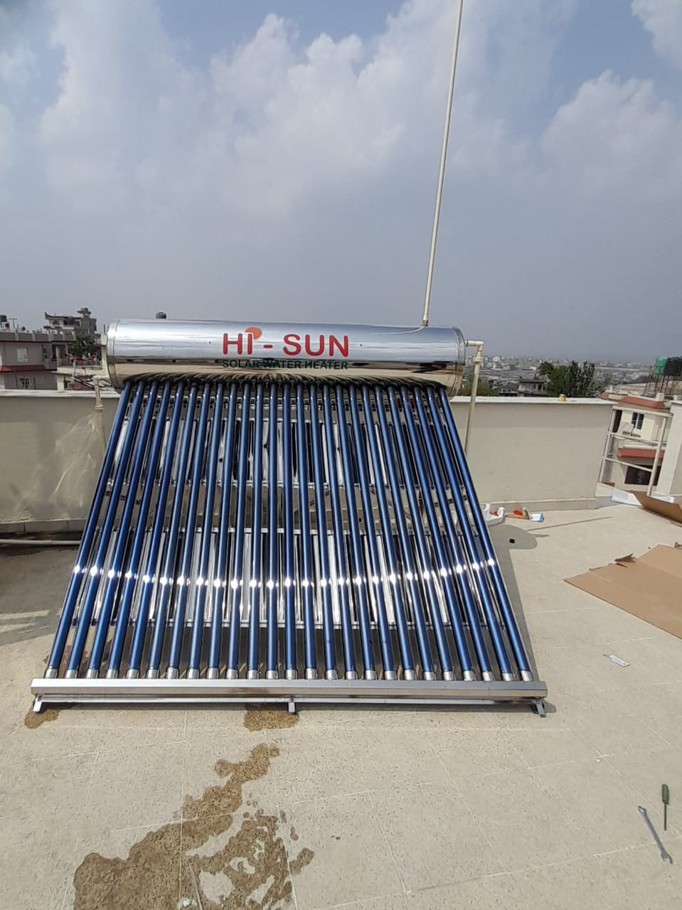 Hi-Sun Solar Water Heater 25T 300Ltr. -Trade Nepal