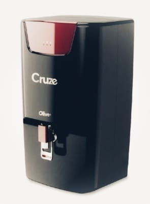 Cruze OLIVE RUBY RED  water Purifier RO+ALKALINE + UV +TDS +AUTOFLUSH-Trade Nepal
