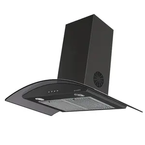 Faber FEEL 3D T2S2 BK PB LTW 90,Kitchen Chimney-Trade Nepal