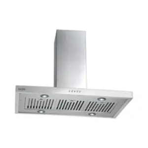 Glen Island- CH 6052-Kitchen Chimney Button control 90 cm 