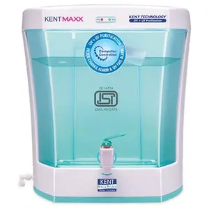 KENT MAXX UV Water Purifier with Storage Tank & Double Purification Process of UV+UF