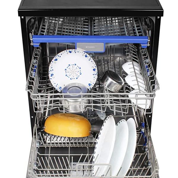 Faber Dishwasher FFSD 8PR 14S BK 14 Place Free Standing