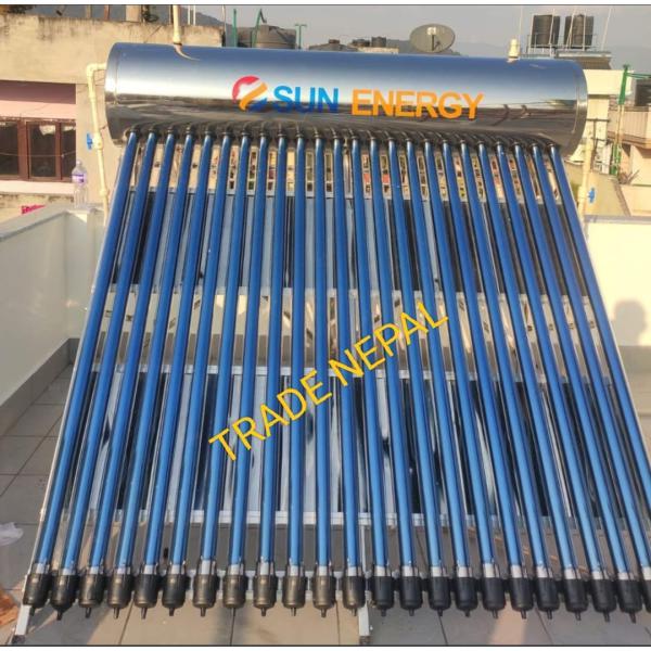 Sun Energy Solar Water Heater 400ltr.-30 tube -Trade Nepal