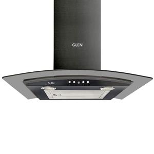 Glen Chimney CH 6071 PB SS/BLK- 60cm, 1250m3/hr, Push Button -Baffle Filters -Trade Nepal