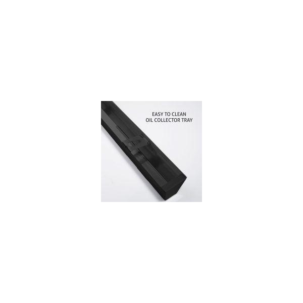 Glen CH 6061 BL MS AC-GLEN KITCHEN CHIMNEY 60cm, Baffle Filter -Trade Nepal