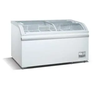CG 500 Ltrs. Curve Glass Top Chest Freezer -Trade Nepal