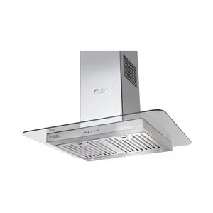 Glen Island-CH 1022 SS ISLAND Push Botton control 90 cm Kitchen Chimney