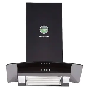 Faber PRETTY PLUS PRO BK LTW 60cm, Baffle Filter