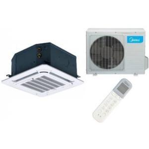 Midea Air Conditioner 1.0 Ton Ceiling Cassette inverter system (MCA4U-12HRFN8)-Trade Nepal