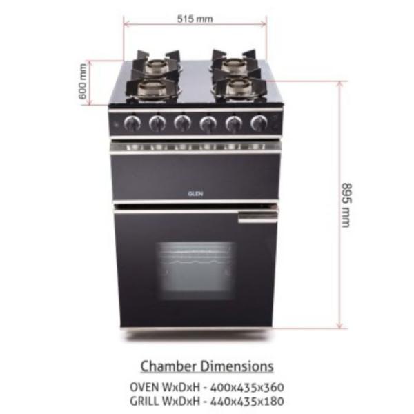 Glen Cooking Range CR 2014 DB AI -Trade Nepal
