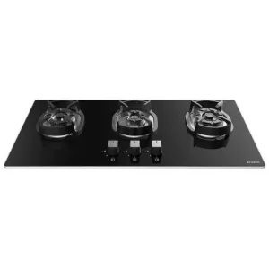 Faber HOB NEXUS HT803 CRS BR CI AI 3 Burner Auto Ignition Glass Top -Black