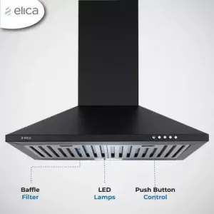 ELICA chimney STRIP BF 60 NERO Botton -Trade Nepal