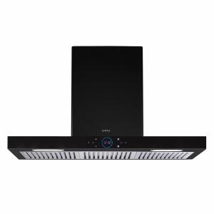 ELICA ISLAND CHIMNEY I SMART SPOT H6 BF ISLAND LTW 90 NERO-Trade Nepal