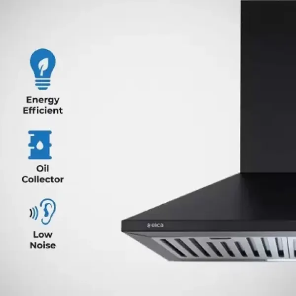 ELICA chimney STRIP BF 60 NERO Botton -Trade Nepal