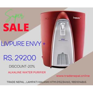 Livpure Envy alkaline + Test Enhancer Technology Water purifier - Trade Nepal