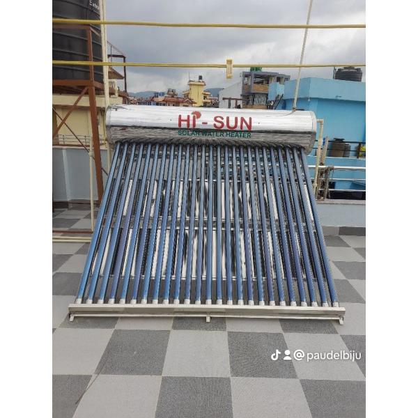 Hi-Sun Solar Water Heater 15T 200Ltr. -Trade Nepal