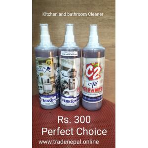 kitchens and bathrooms with the multi-Purpose C2 Kitchen Cleaner Spray-Trade Nepal