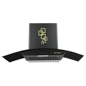 Faber Chimney Hood Zest DLX IN HC SC FL BK 90cm Heat Auto Clean-Trade Nepal