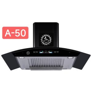 EMT Chimney A50 Suction 1100 M3/hr Button control baffle filter 90cm -TRADE NEPAL