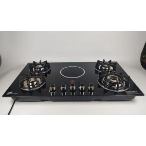 Smart Touch Hob 4 Burner & Infrared Glass with Double Ring Forged Brass Burner Auto Ignition -Trade Nepal