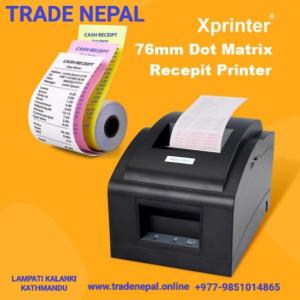Billing printing Machine 76mm Dot matrix printer -Trade Nepal
