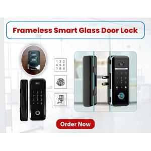 Frameless Smart Glass Door Lock