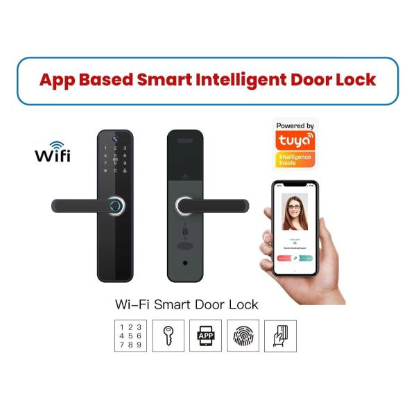 Wifi Smart Door Lock for home, office and business -Trade Nepal