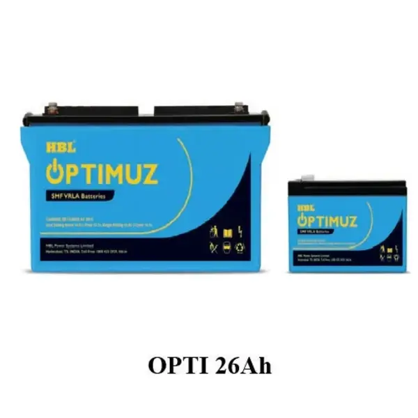 HBL 26Ah/12V VRLA Battery Maintenance Free (SMF) -Trade Nepal