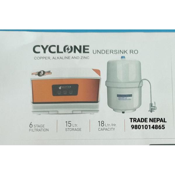 Cyclone Under Sink RO -6 Stage Copper Alkaline and Zink-Trade Nepal