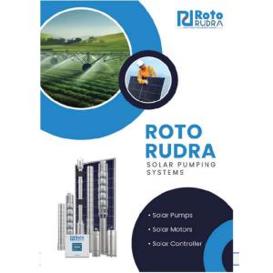 Roto Rudra Solar Submersible water pump, Motors and Controller