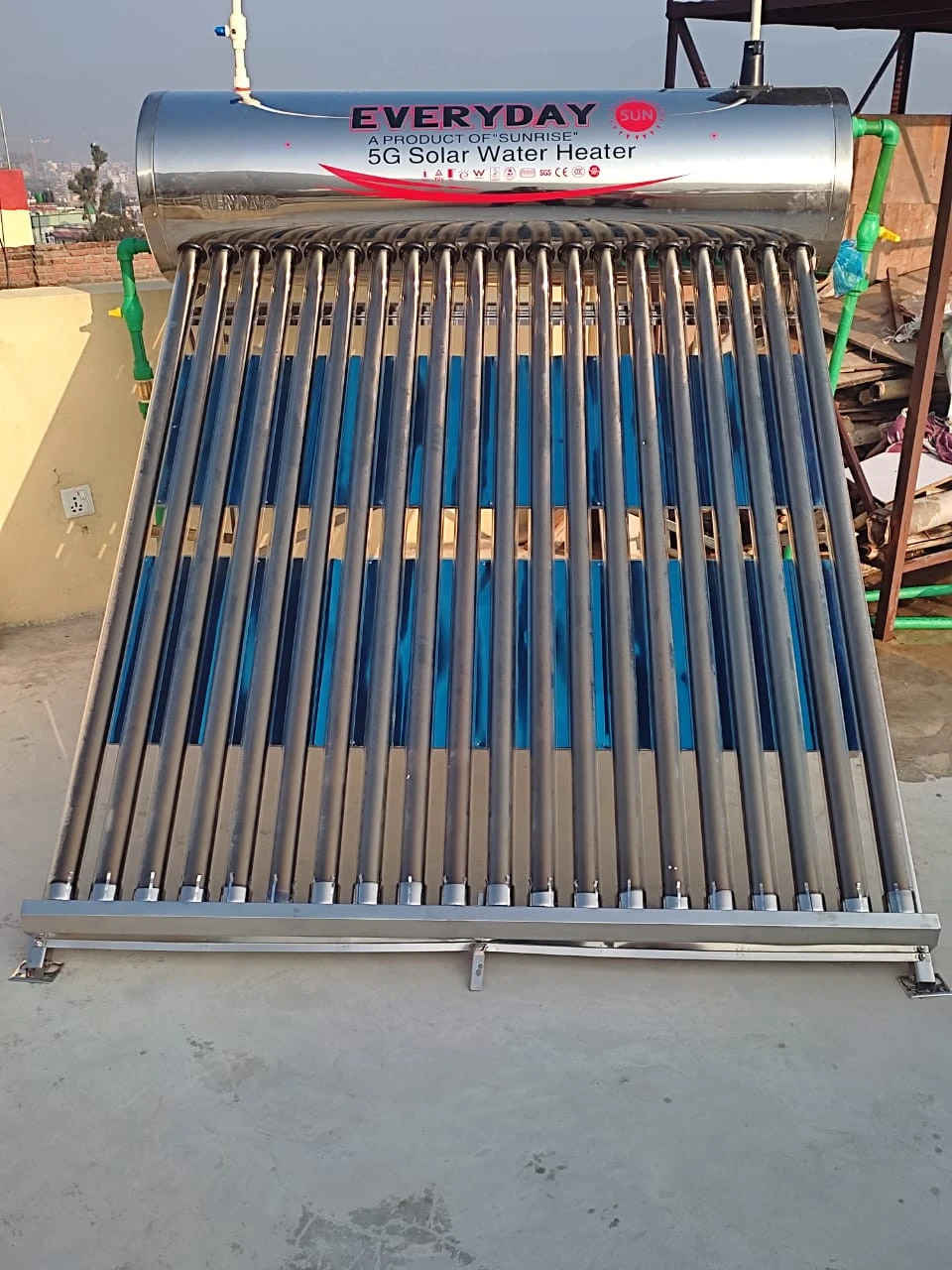 Everyday Sun Solar Water Heater