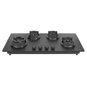 Faber Della HD904 CI AI 90 cm Hob – 4‑Burner Brass Cooktop