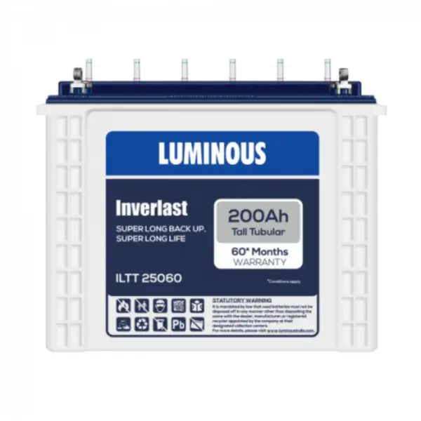 Luminous Battery 200Ah (ILTT25060) – High-Capacity Long Backup Tubular Battery | Trade Nepal