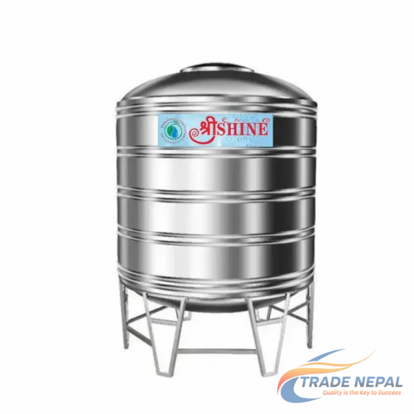 श्रीSHINE 500ltr water tank Vertical Stainless Steel