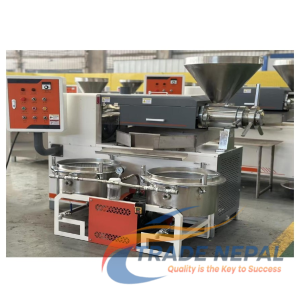 Advanced 6YL-120ZD Oil Press Machine with Heater & Filter – Industrial Oil Press for Edible Oils 