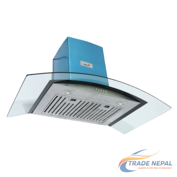 MARTIN DBS 121 CHIMNEY 90CM SUCTION 1300M3/HR BAFFLE FILTER