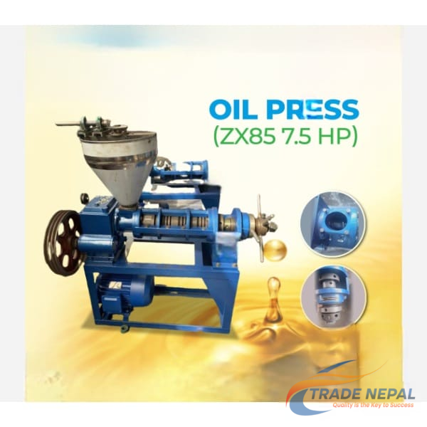Cold Oil Press Machine ZX 85 Three Phase 60-80 kg per hour-Trade Nepal