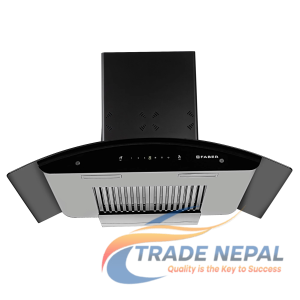 Faber Hood Ellora 3D IN HC SC BF BK 90/60 Cm range hood Nepal