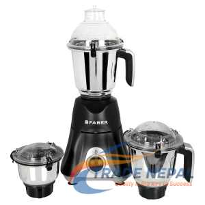 FABER FMG Hilux 550W 3 Jar Mixer Grinder | Nero / Indigo