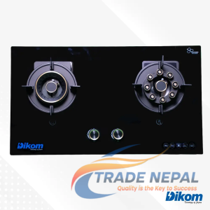 Dikom 2 Burner Foldable Gas Hob TBGDKH02 | Compact & Efficient Gas Stove
