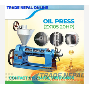 Cold Press Machine ZX 105 Model 5-7 Ton Per Day Machine | 15kW 20HP Industrial Machine Nepal