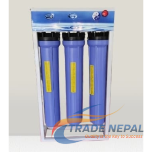 250 LPH UV System Water Purifier – Commercial Triple Stage Water Filtration Unit