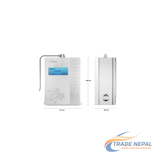 PL-A 705 – Miracle Max Plus Alkaline Water Ionizer Machine Chanson