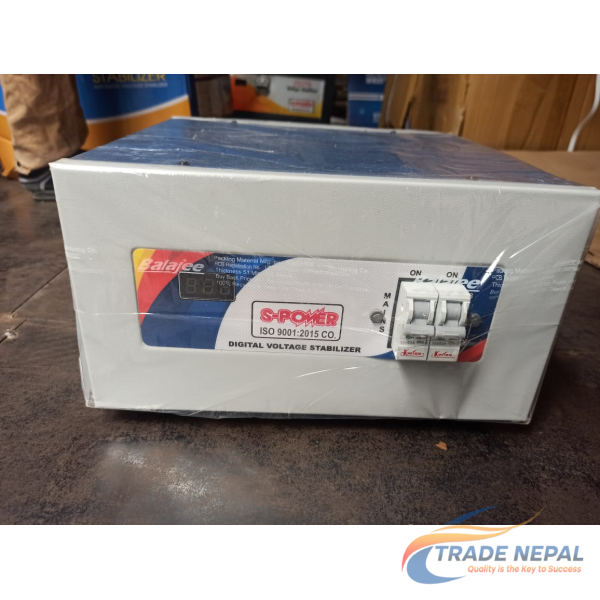 S-POWER Main Line Stabilizer (Relay Type 5 Stage) – 90V to 300V Input Range