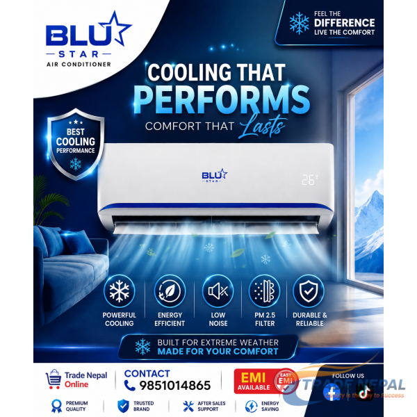 Blue Star wall mounted Split type Air Conditioner 