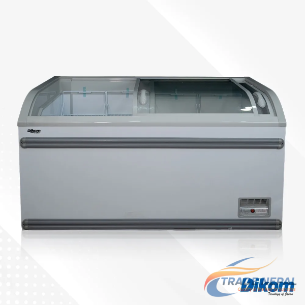 Dikom Showcase Curved Glass Deep Freezer- 600L TBG-DKMSF Nepal