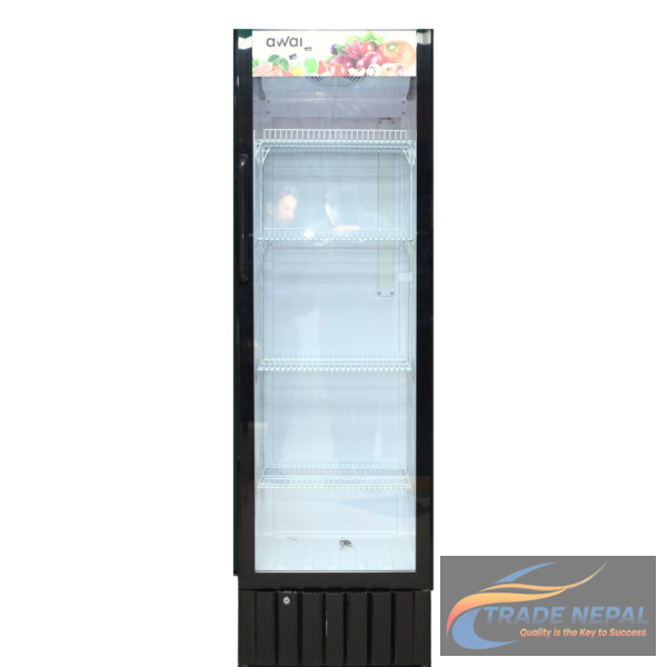 AWAI Visi Cooler 350 Ltr – Commercial Glass Door Cooler in Nepal