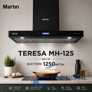 Martin Teresa MH-125 90cm Chimney – High Suction Kitchen Hood